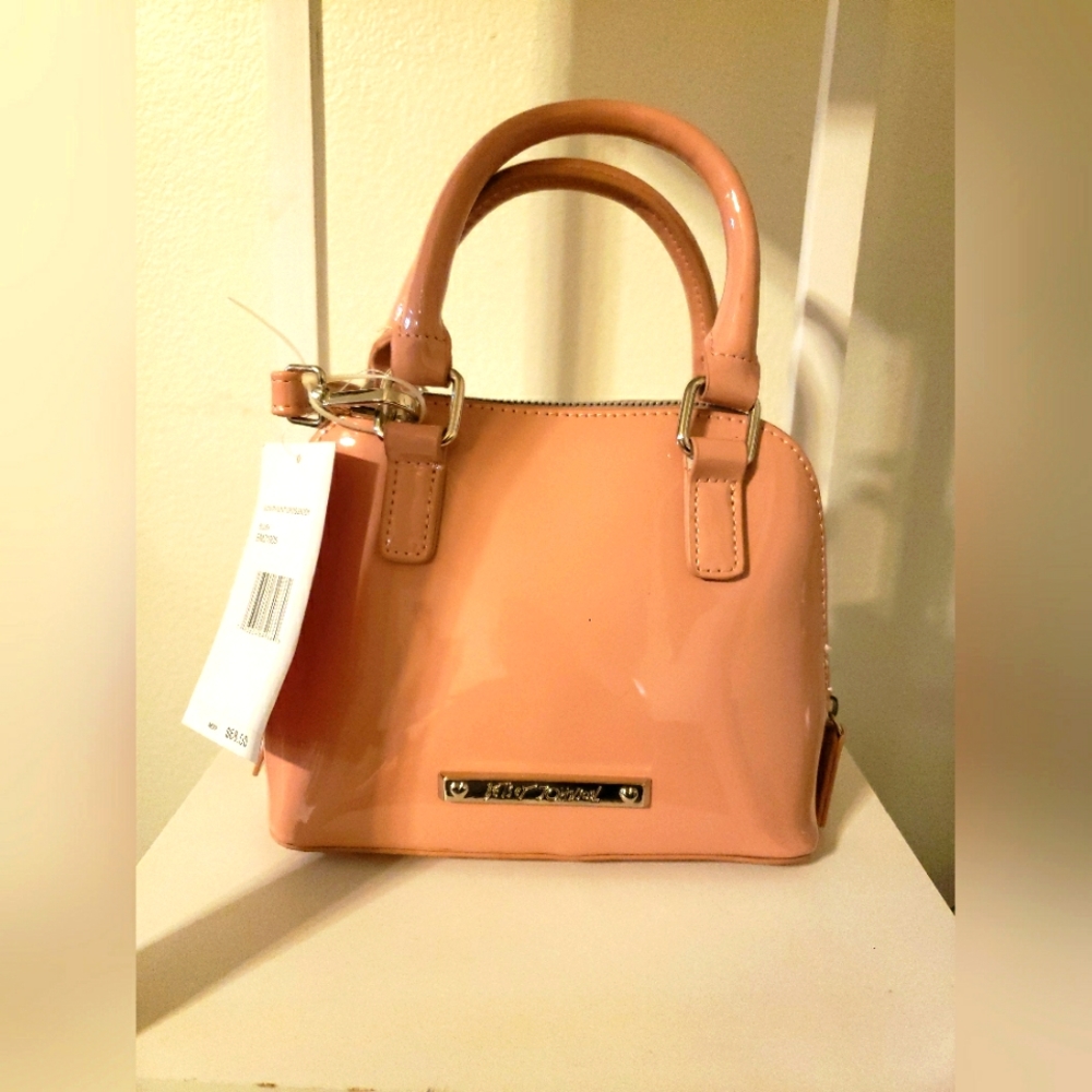 BETSEY JOHNSON Purse Crossbody Color Pink Polyester